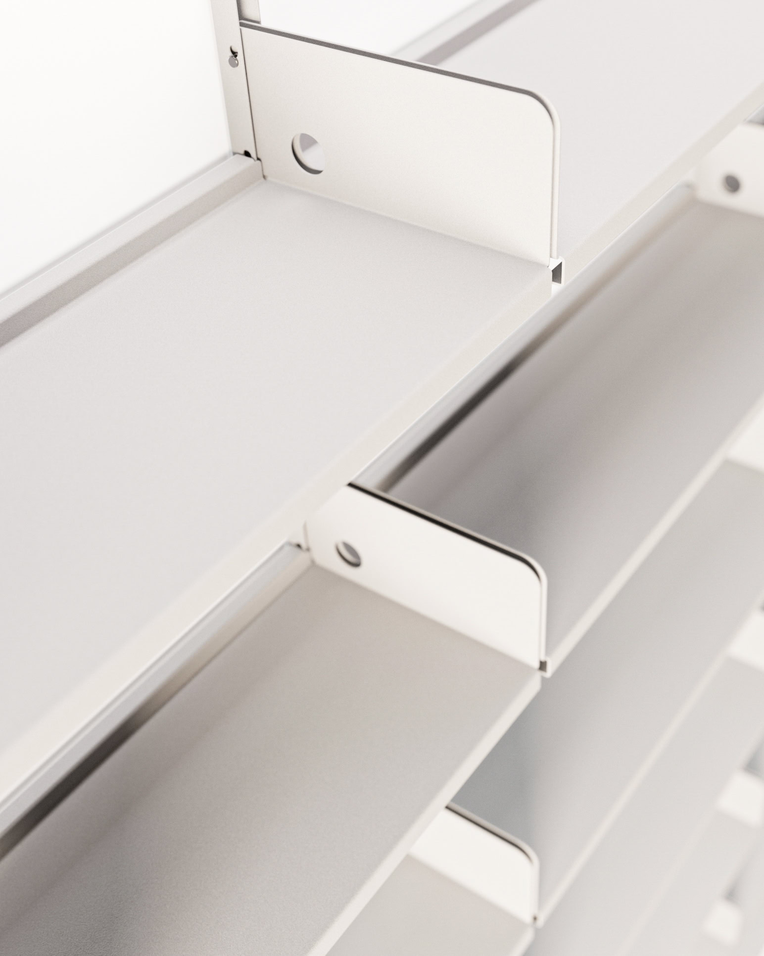 Alphabetica sospesa - Arredamento - Librerie e sistemi da parete