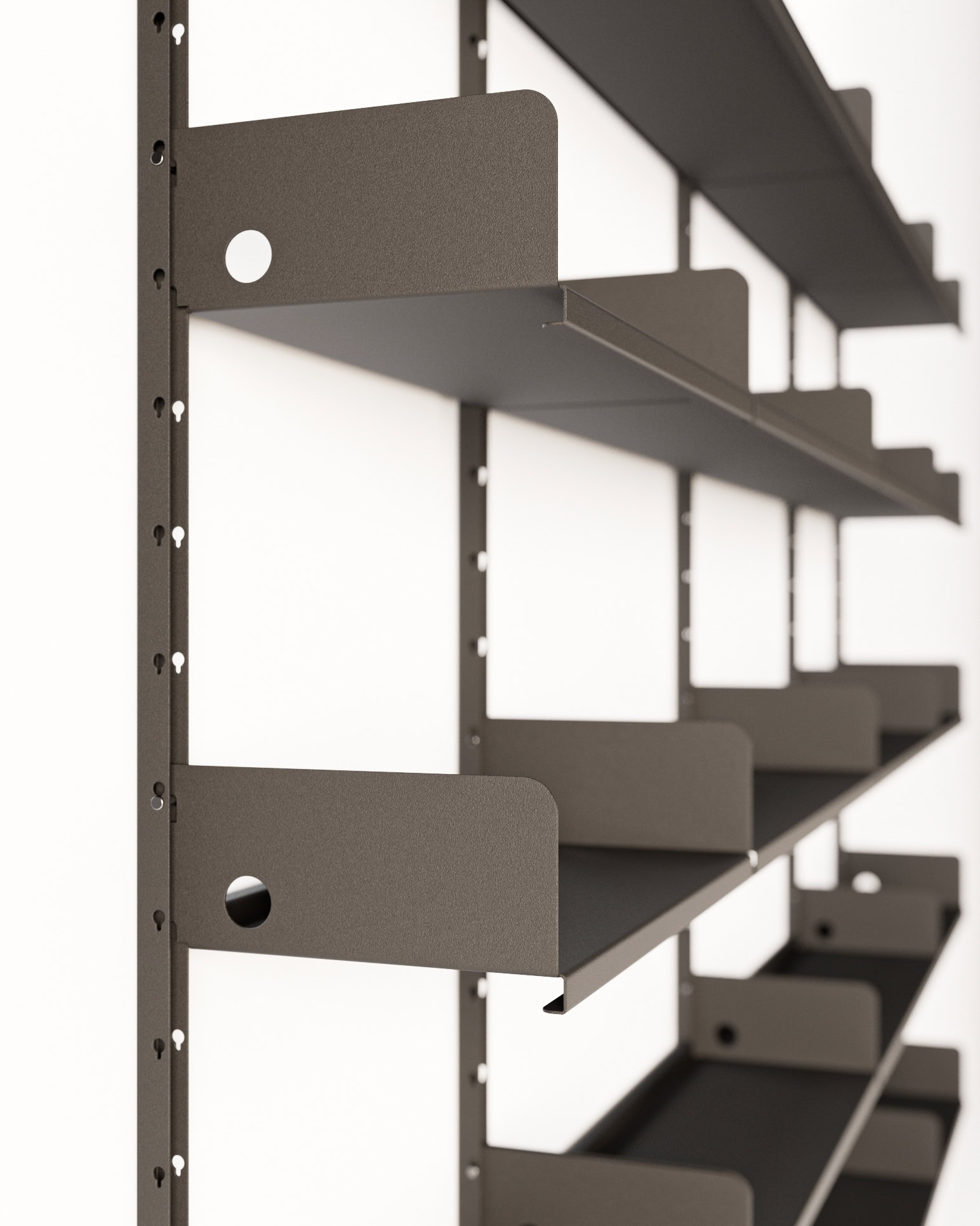 Alphabetica terra 200 - Arredamento - Librerie e sistemi da parete