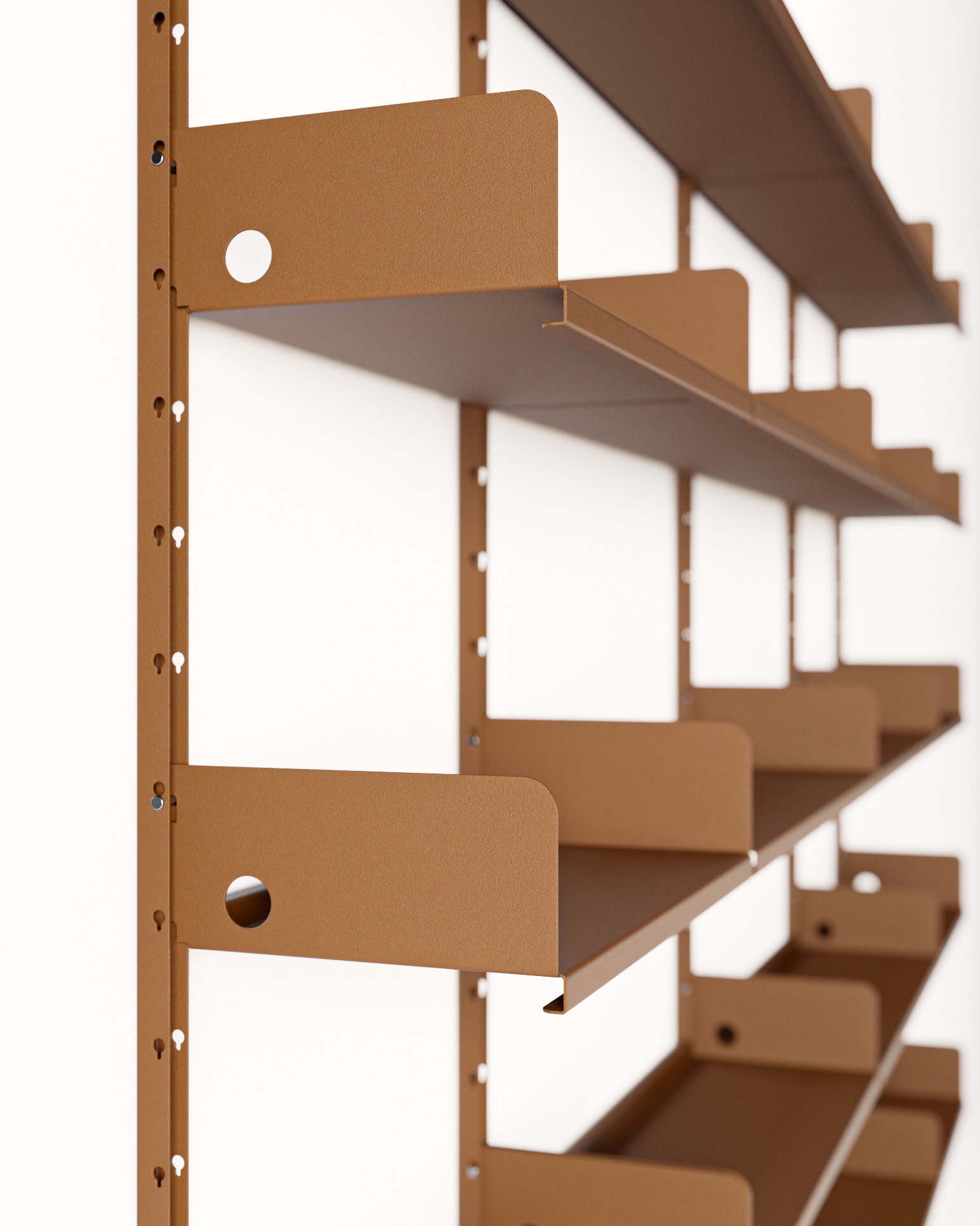 Alphabetica sospesa - Arredamento - Librerie e sistemi da parete